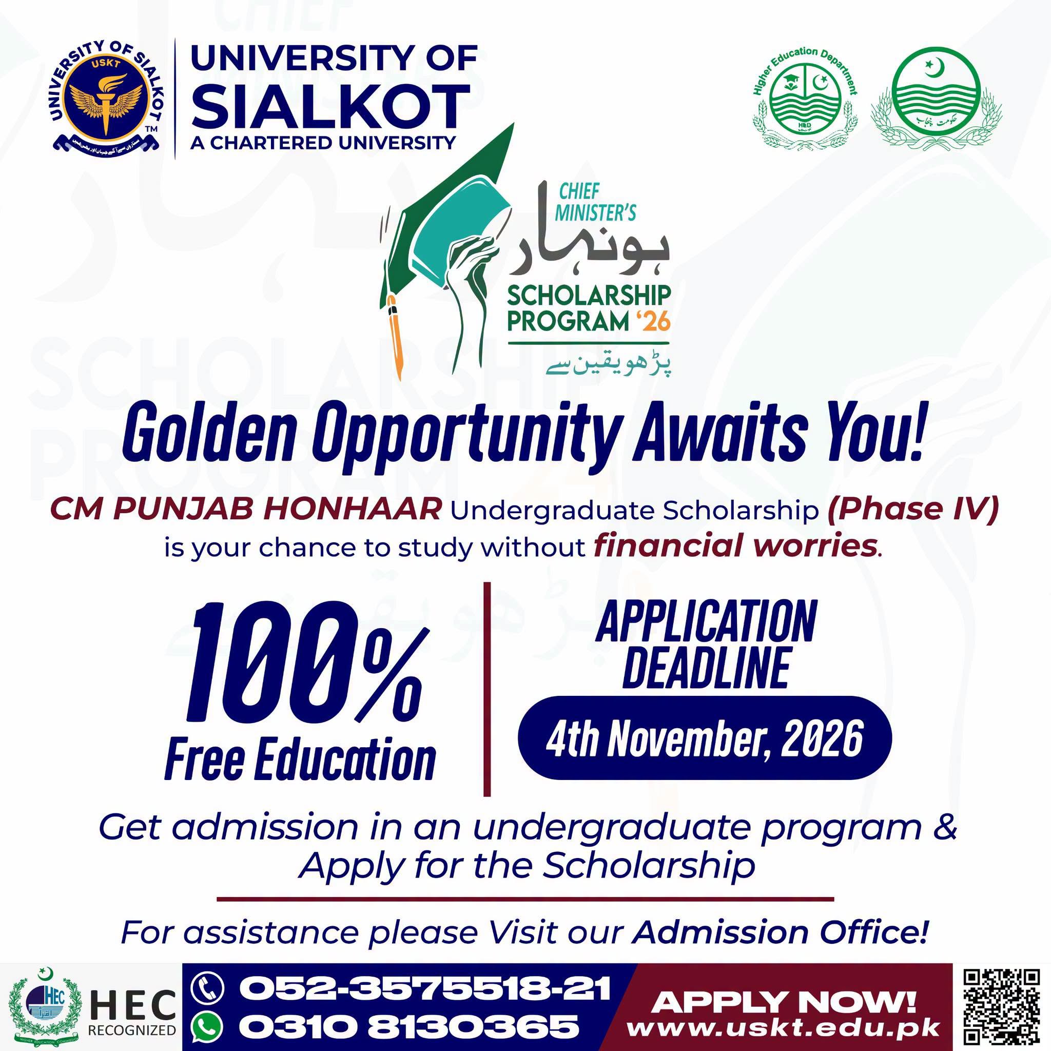 YOUR FUTURE DESERVES A SCHOLARSHIP!